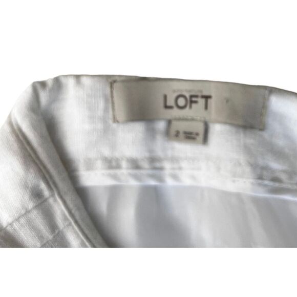 Loft line fully lined linen skirt - Picture 10 of 13